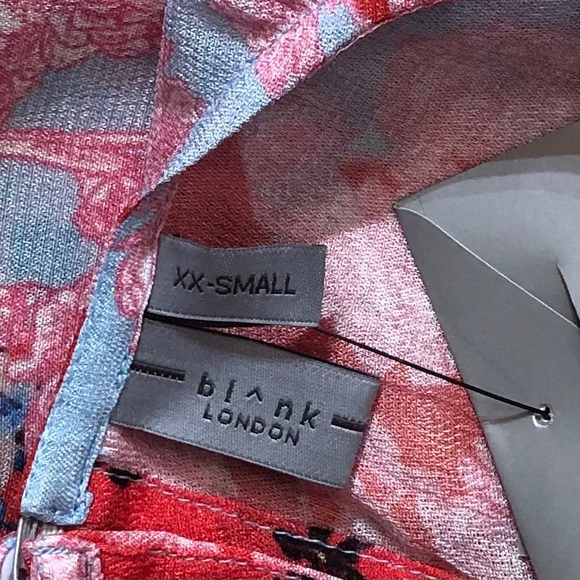 Anthropologie Honora Red Blouse Size XXS - Picture 10 of 12